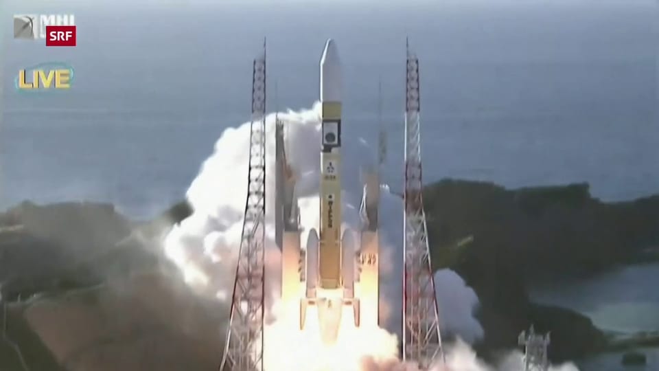 Start der Rakete mit der arabischen Mars-Sonde in Japan (unkomm.)
