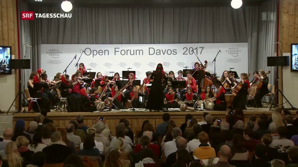 Afghanisches Frauenorchester in Davos