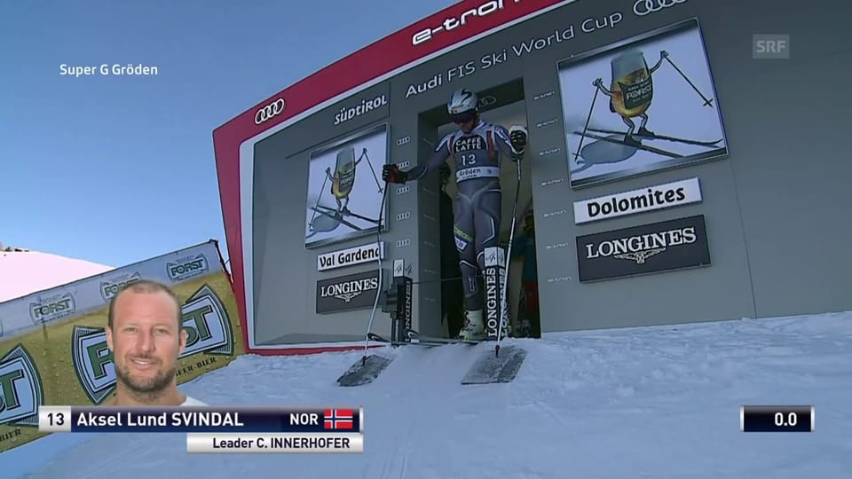 Archiv: Svindal holt in Gröden seinen letzten Weltcup-Sieg
