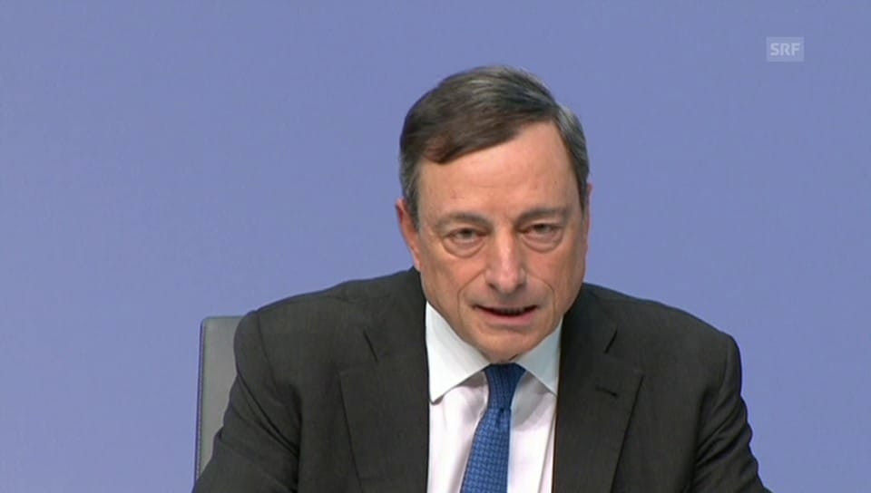 Draghi über die Rolle der EZB bei Griechenland (englisch)