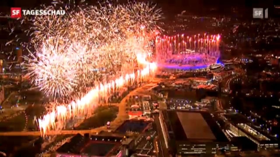 London und die Welt feiern Olympiaeröffnung