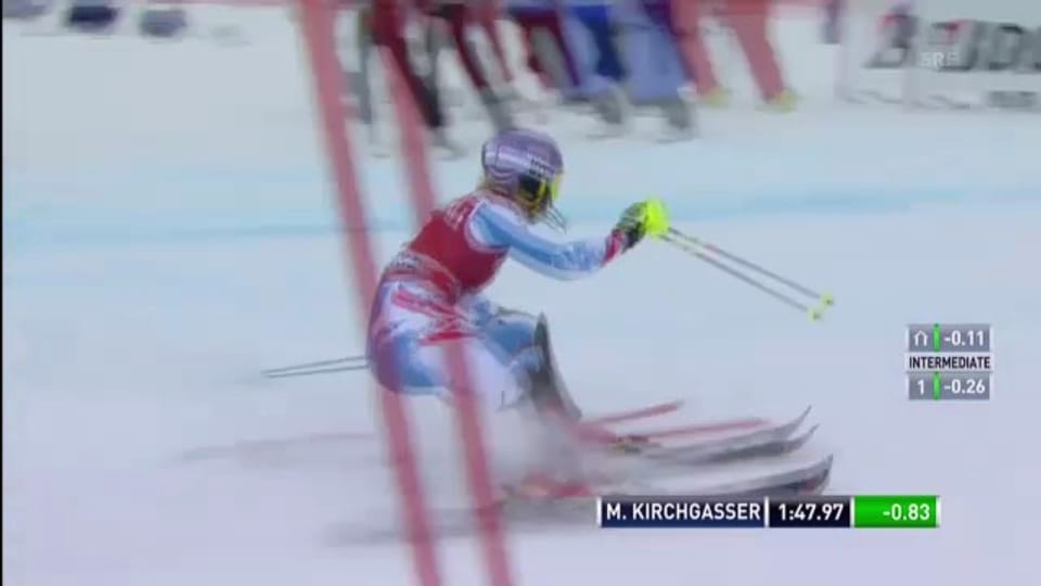 Slalom von Michaela Kirchgasser