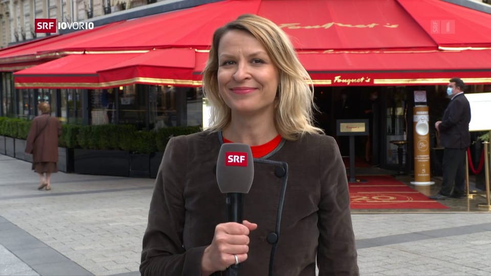 SRF-Journalistin Simone Hoffmann in Paris