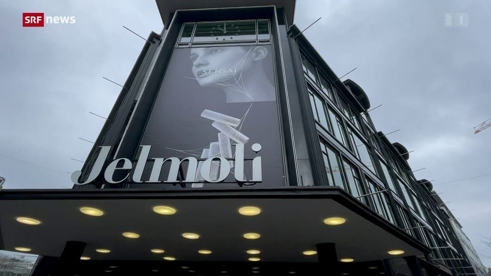 Das Warenhaus Jelmoli schliesst Ende 2024 an der Bahnhofstrasse seine Türen 