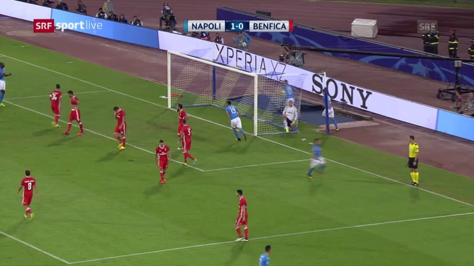 Napoli bekundet mit Benfica keine Mühe