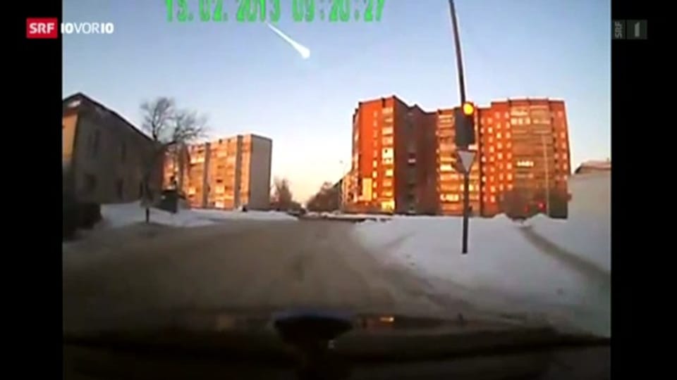 Meteoritenschauer trifft Zentralrussland
