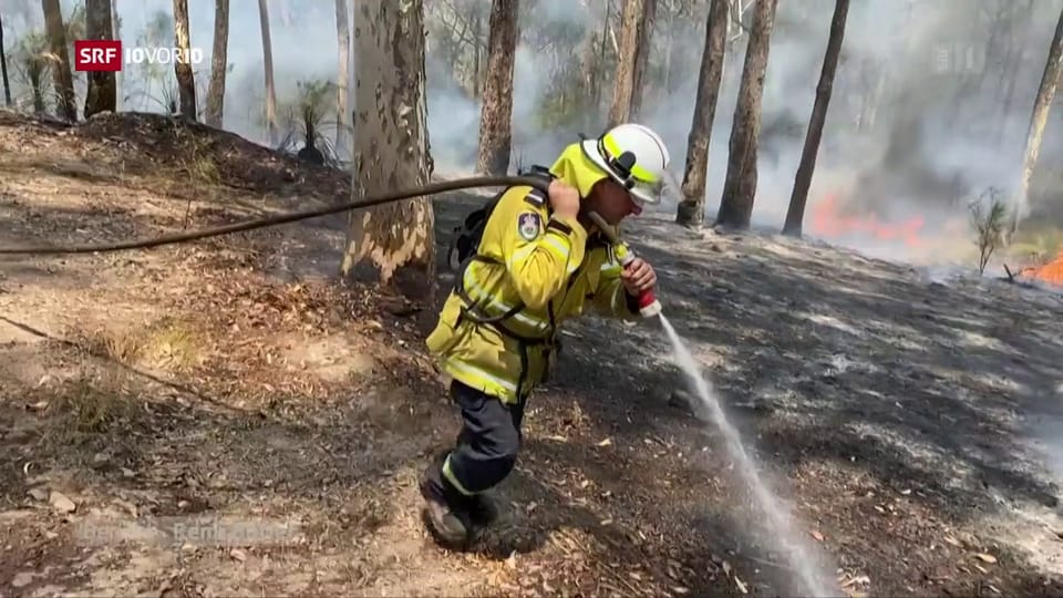 Verheerende Buschbrände in Australien 