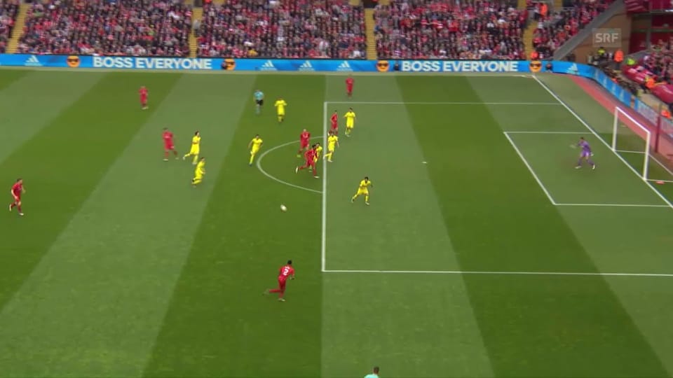 Die Live-Highlights von Liverpool-Villarreal