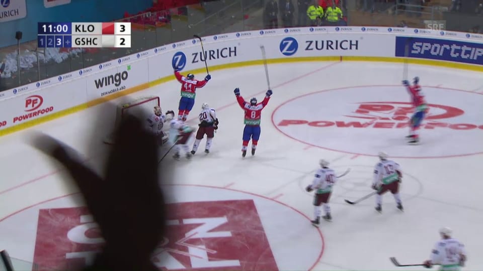 Kloten gewinnt den Eishockey Cup gegen Genf