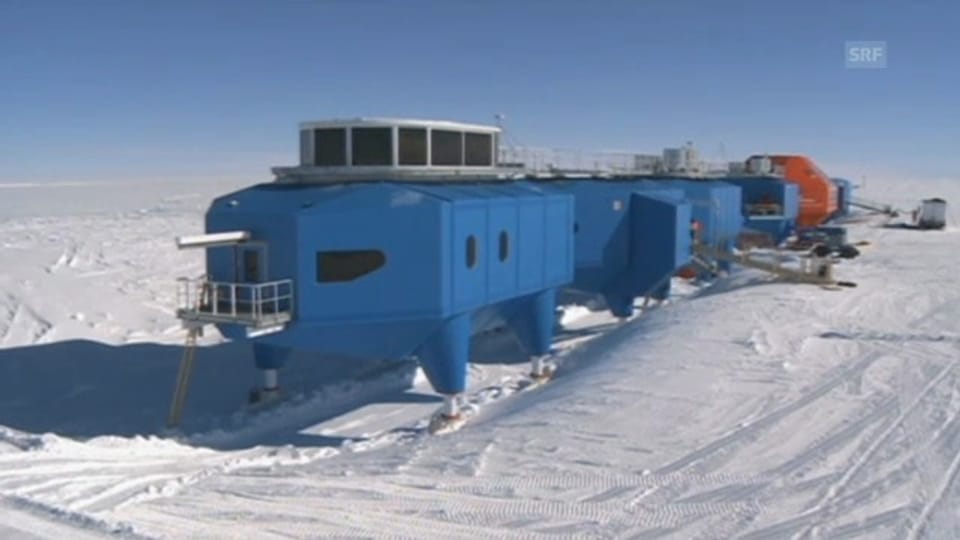 Die Forschungsstation Halley VI in der Antarktis (unkommentiert)