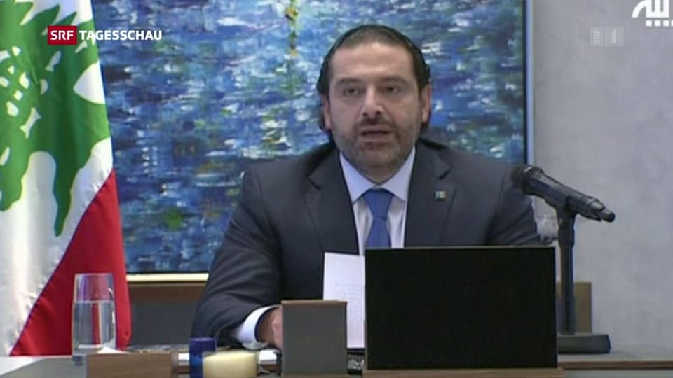 Libanesischer Ministerpräsident Hariri tritt zurück
