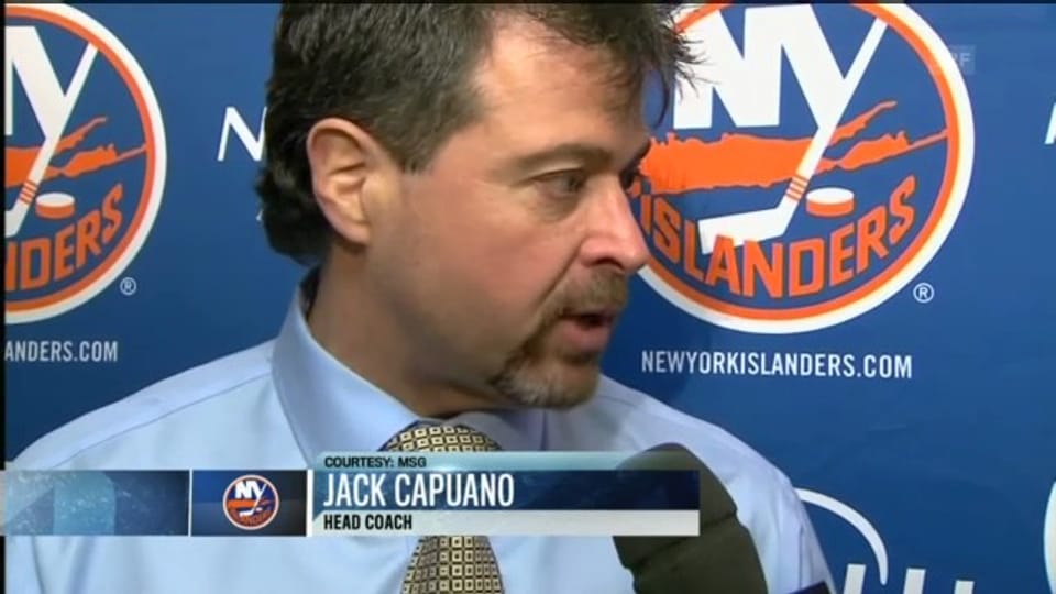 Islanders-Coach Jack Capuano zur Playoff-Quali