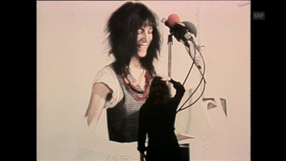 Patti Smith im Atelier bei Franz Gertsch (19.9.1979)