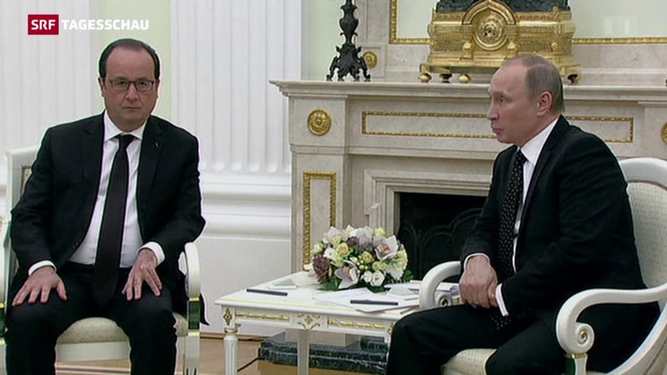 Hollande bei Putin