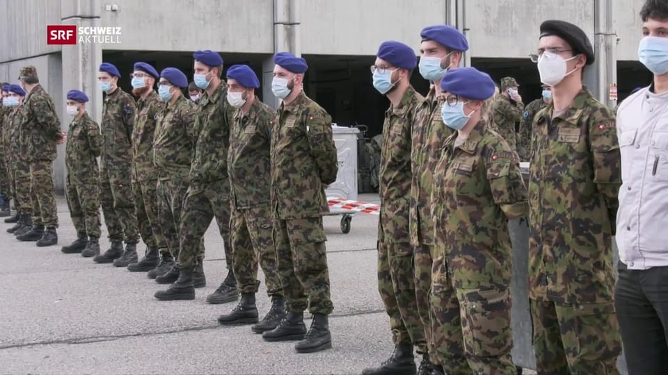 Armee unterstützt Westschweizer Spitäler in Corona-Krise