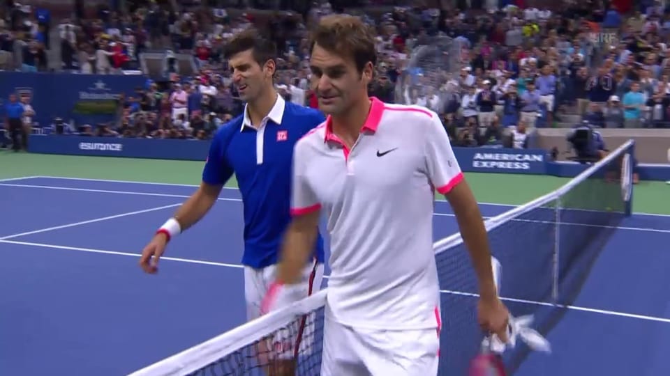Federer - Djokovic: Die Live-Highlights