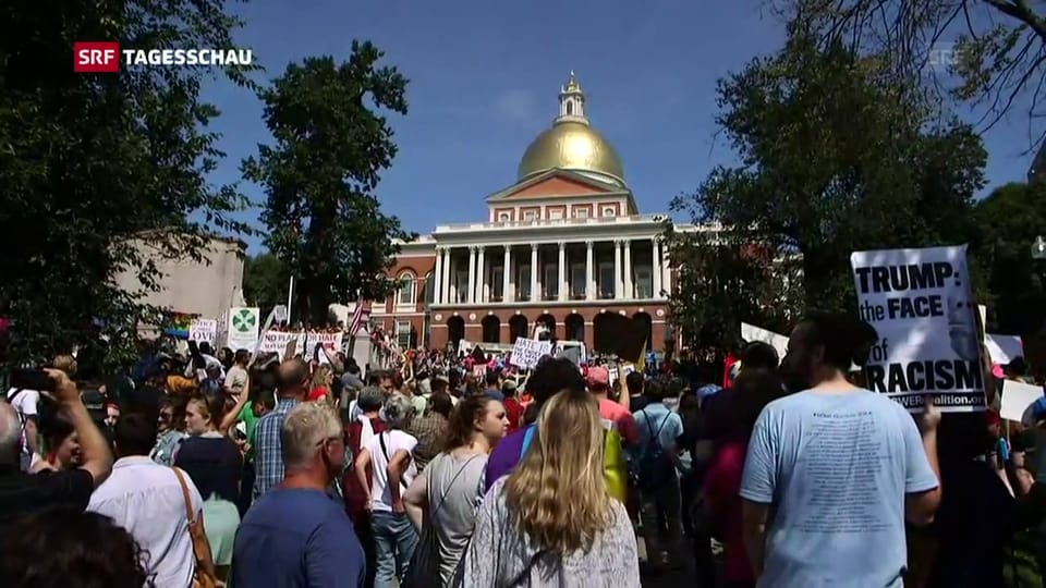Tausende demonstrieren in Boston gegen Rassismus