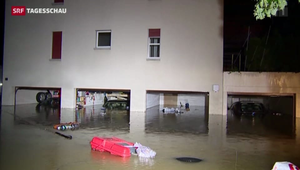Zwei Todesopfer nach Unwetter in der Schweiz