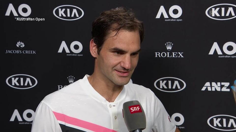Federer: «Ich wusste, dass er Probleme hat»