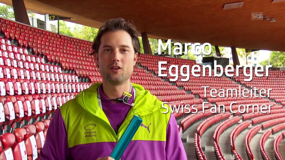 Marco Eggenberger, Verantwortlicher Fan-Choreos