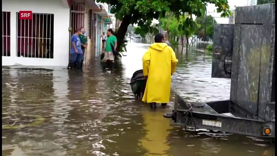 Sturm «Gamma»sorgt für grosse Überschwemmungen