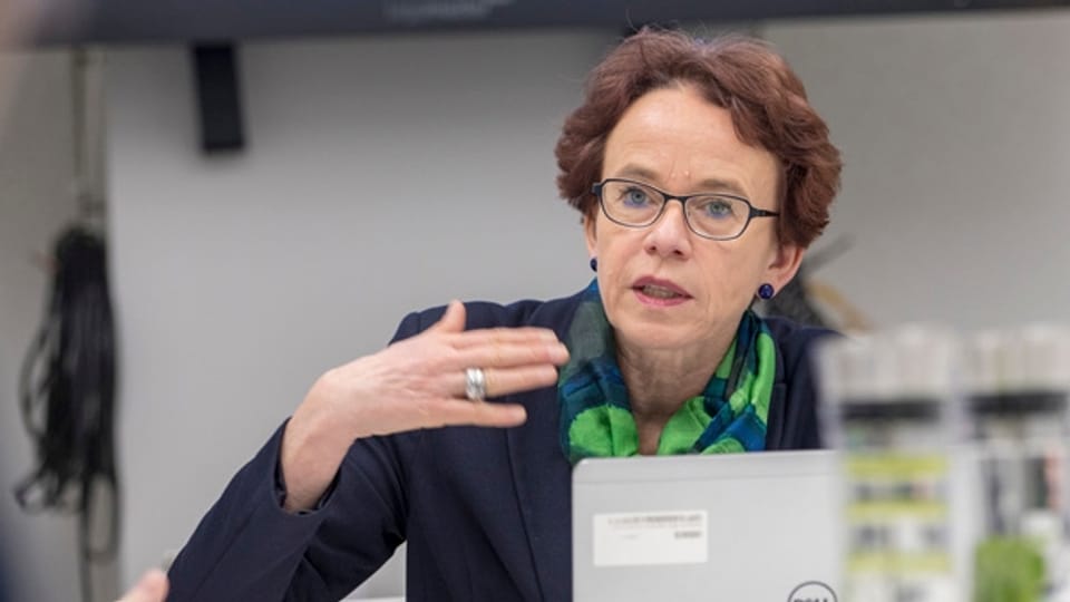 Trotz grossem Überschuss bleibt Finanzdirektorin Eva Herzog vorsichtig