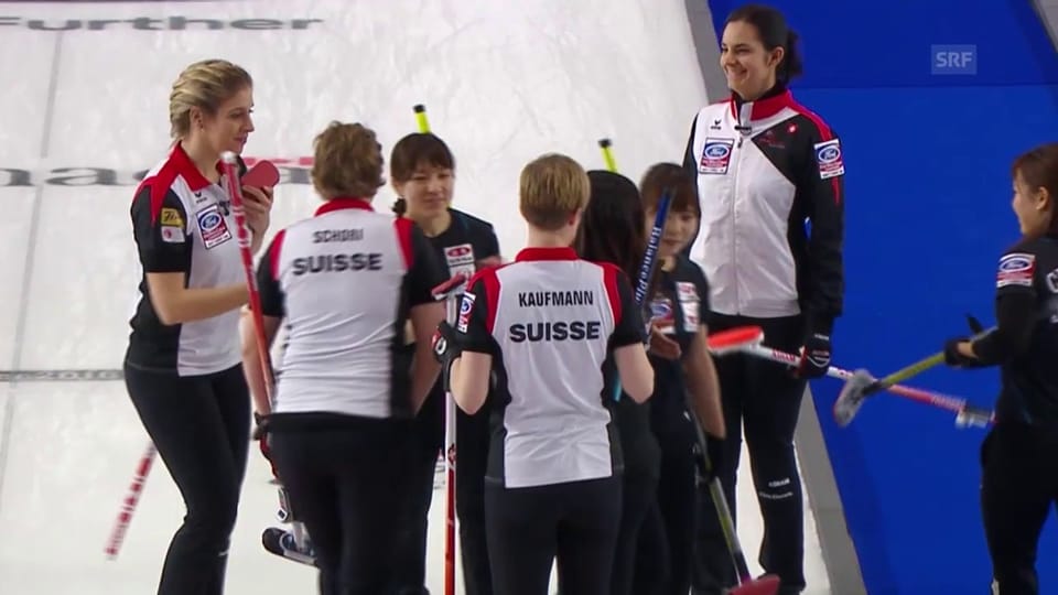 Die Schweizerinnen stehen an der Curling-WM im Final
