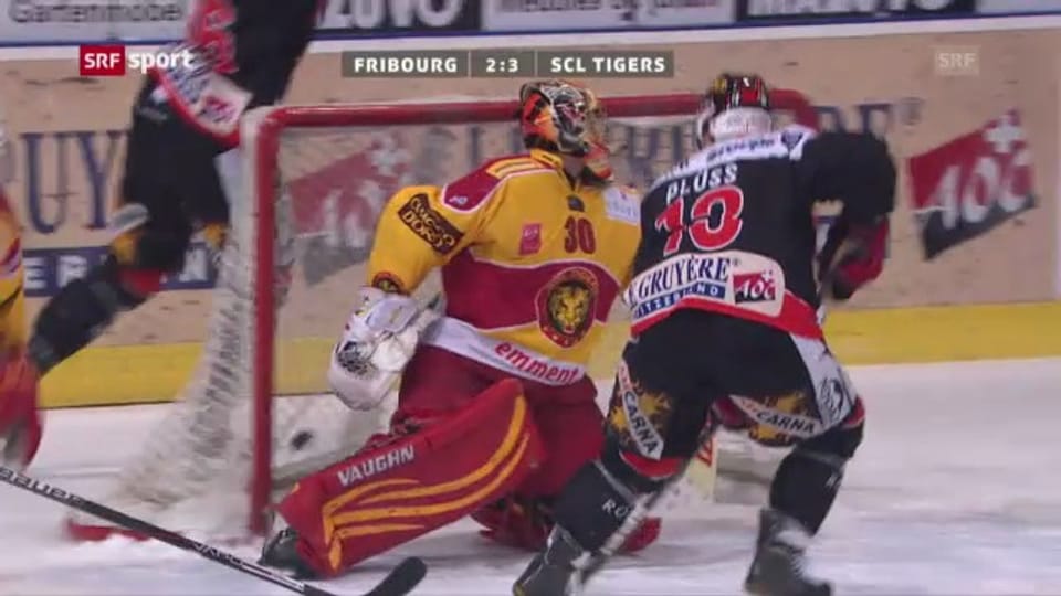Eishockey: Fribourg - SCL Tigers