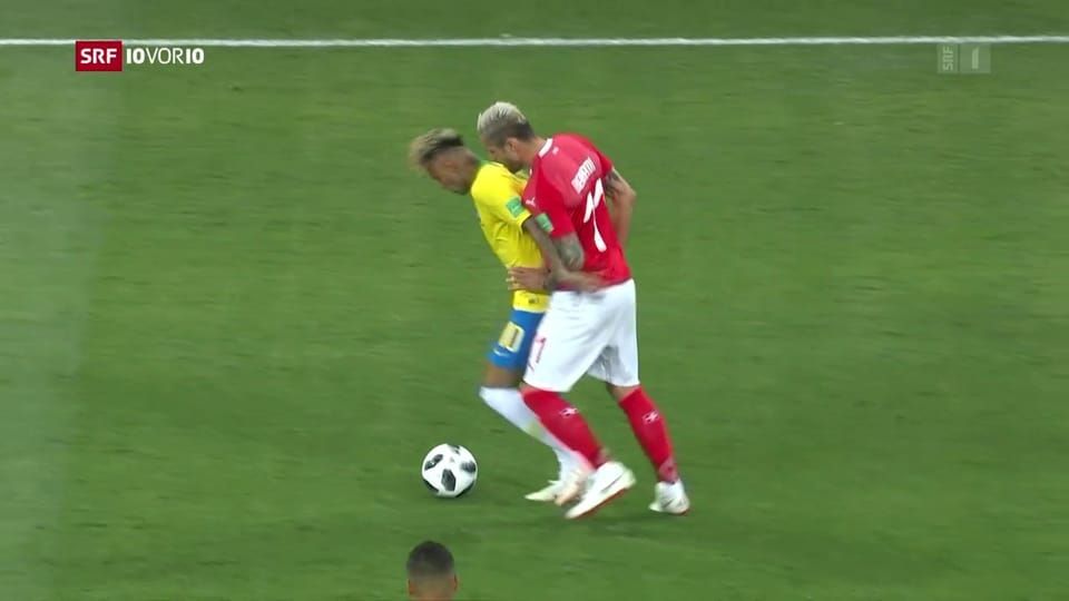 Archiv: Wie Behrami an der WM 2018 Neymar kaltstellte