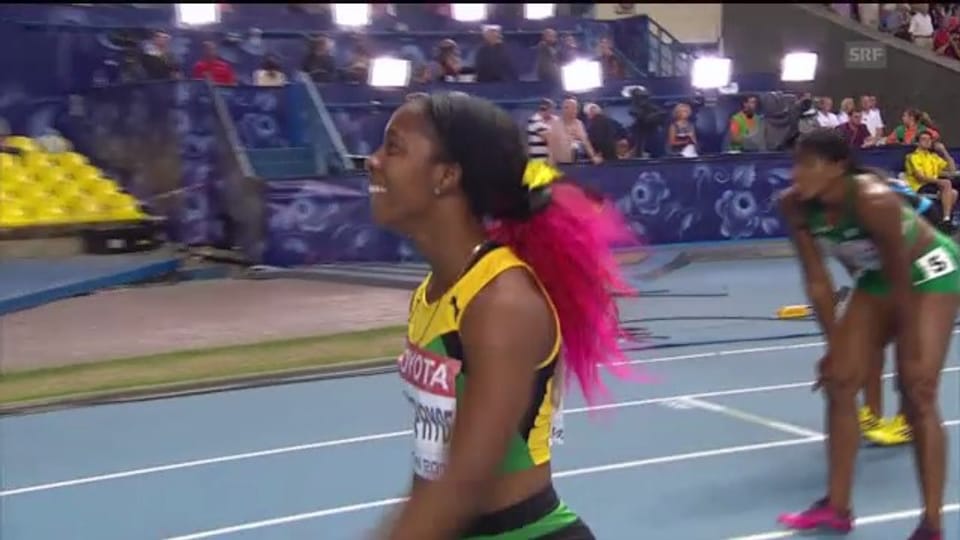 200 m Frauen: Fraser läuft zu Gold
