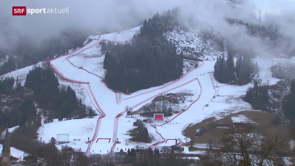 Ski: Prekäre Situation in Kitzbühel