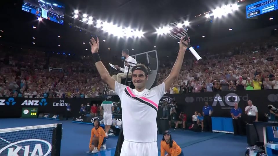 Federer bezwingt Cilic im Final der Australian Open 2018