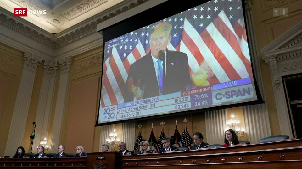 Sturm aufs Kapitol: Untersuchungsausschuss lädt Trump vor
