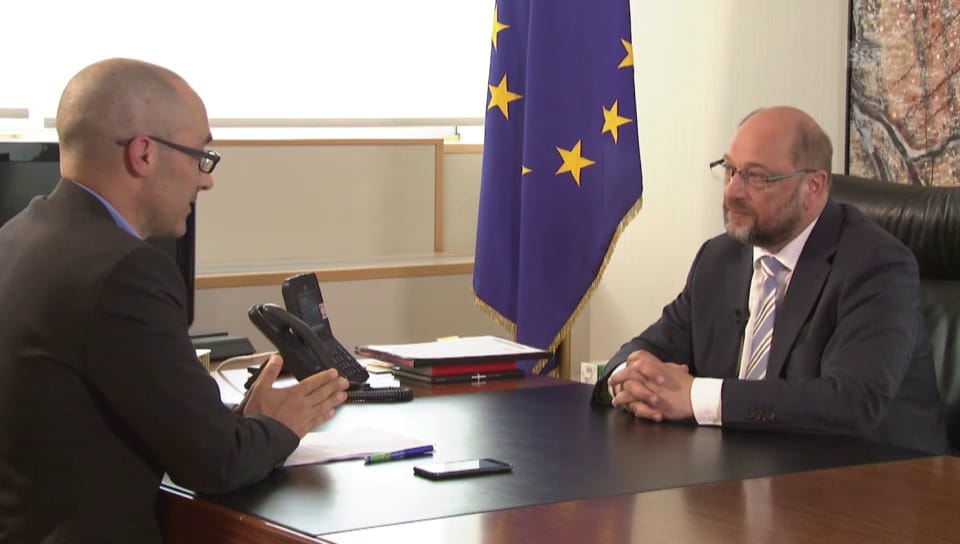 Martin Schulz im «Tagesgespräch» mit Oliver Washington