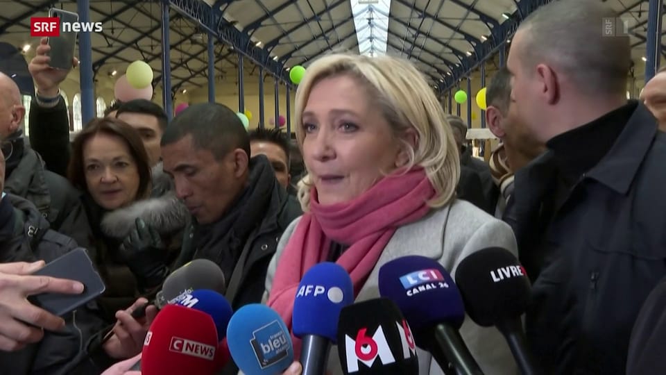 Marine Le Pen ist so stark wie nie