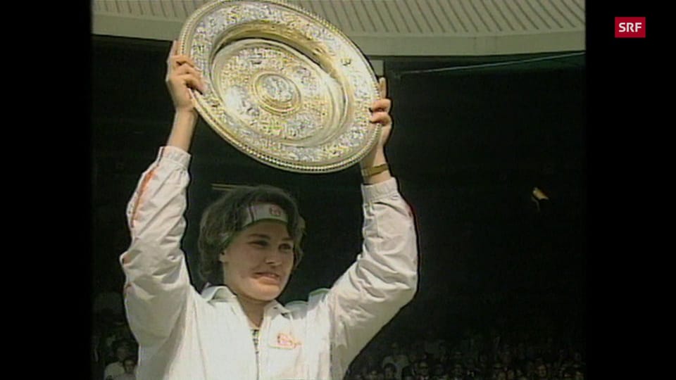 «Der glücklichste Mensch der Welt»: Als Hingis Wimbledon-Geschichte schrieb