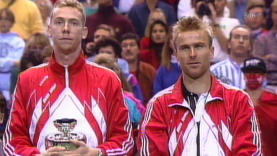 Davis-Cup-Final gegen die USA 1992