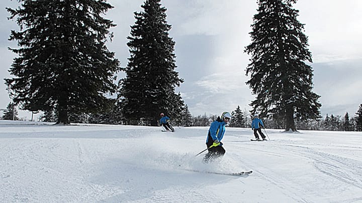 Winter-Reportage vom Skilift auf dem Grenchenberg (10.02.14)