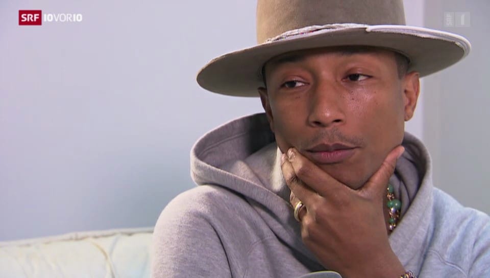 Pharrell Williams: «Happy» am nasskalten Frauenfelder