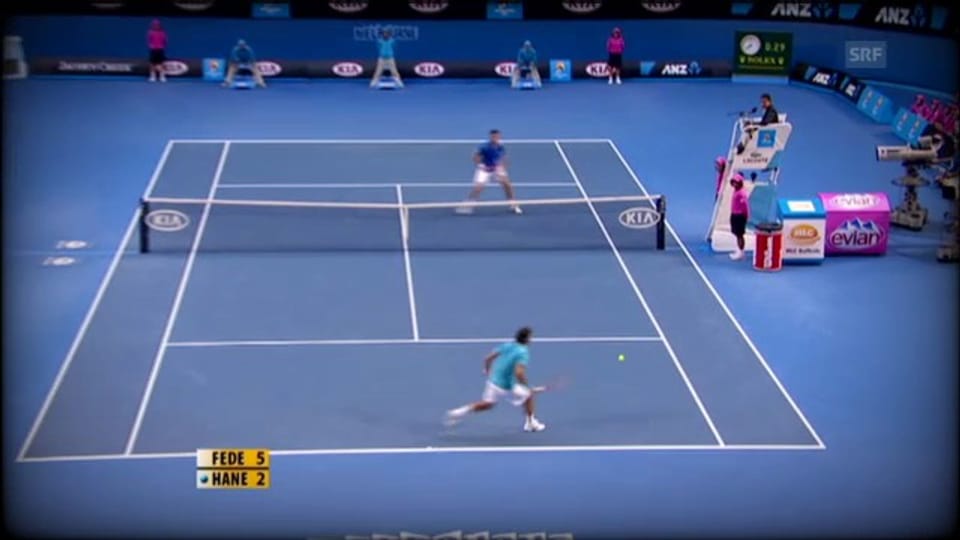 Federers bisherige Duelle gegen Hanescu