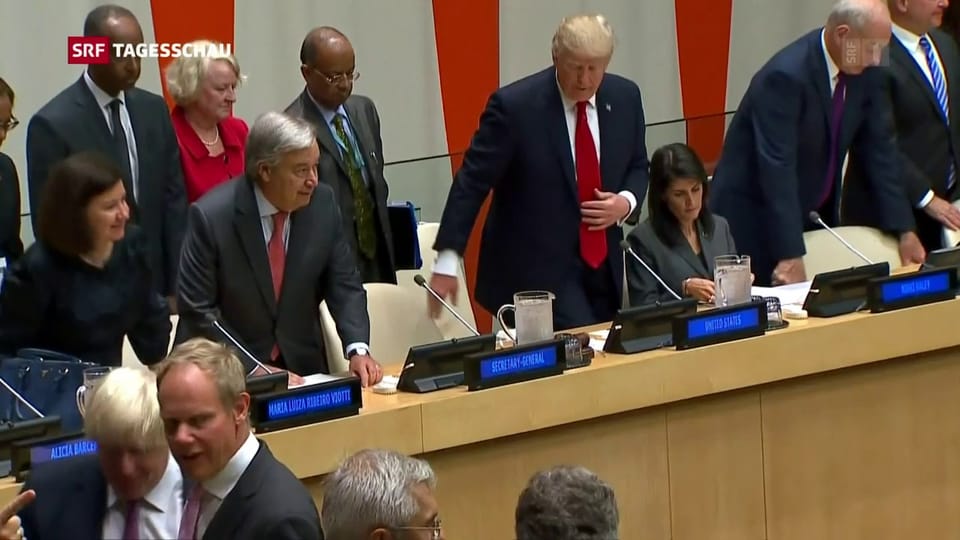 Trump pocht auf Reformen bei der UNO