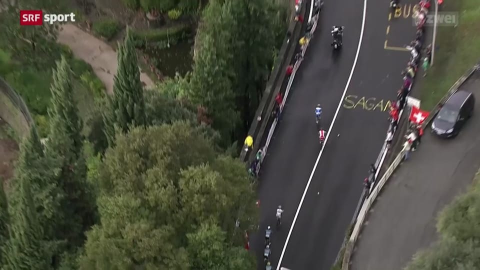 Strassenrennen der Männer an der WM in Florenz 2013