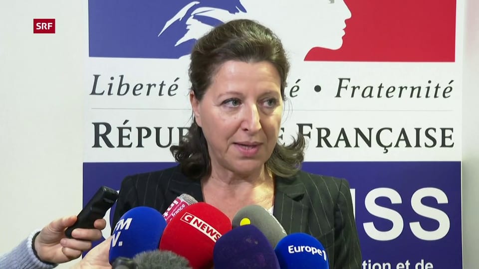 Gesundheitsministerin Agnès Buzyn bestätigt zwei Fälle (franz.)