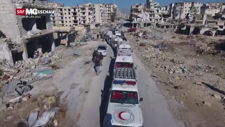 Evakuierung aus Aleppo unterbrochen