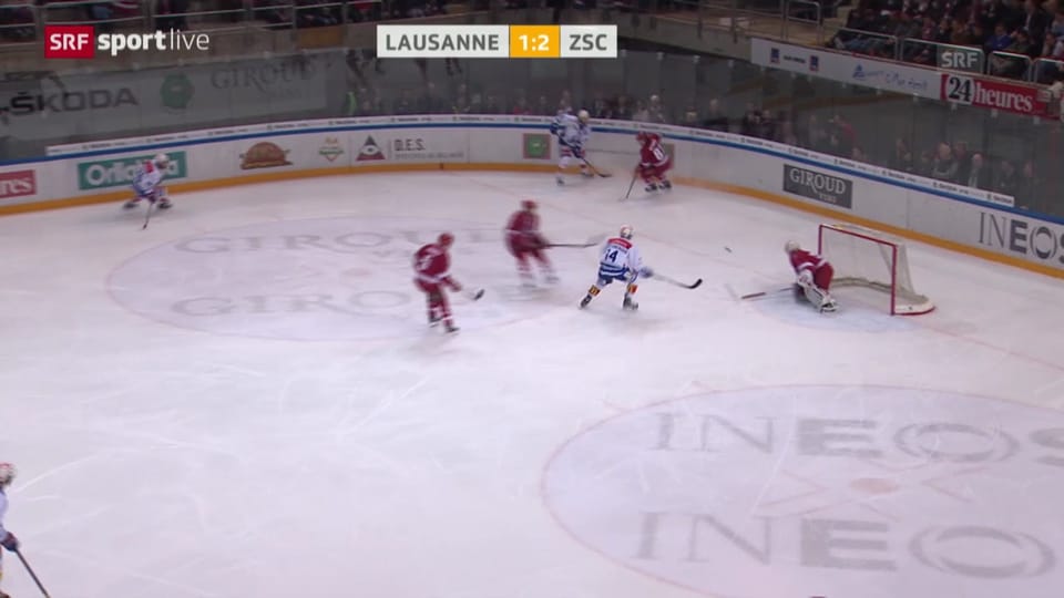 Zusammenfassung Lausanne - ZSC Lions («sportlive»)