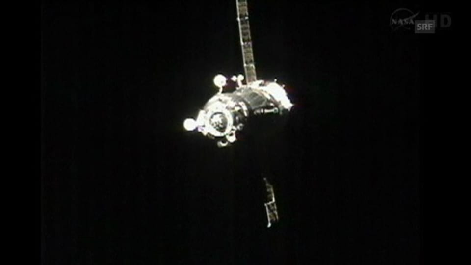 Andockmanöver bei der ISS