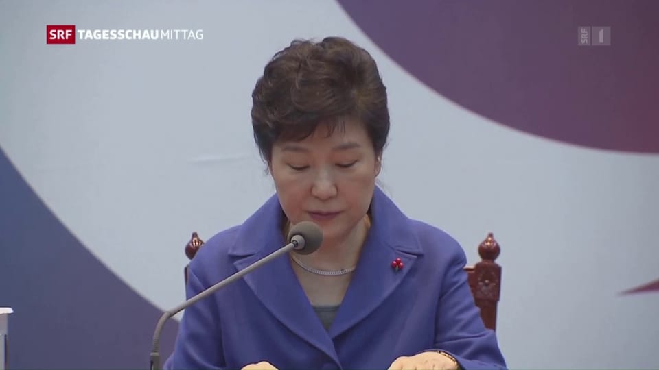 Präsidentin von Südkorea abgesetzt
