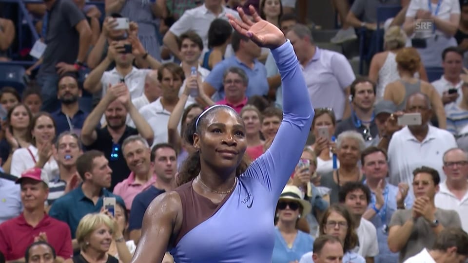 Serena Williams gibt sich keine Blösse