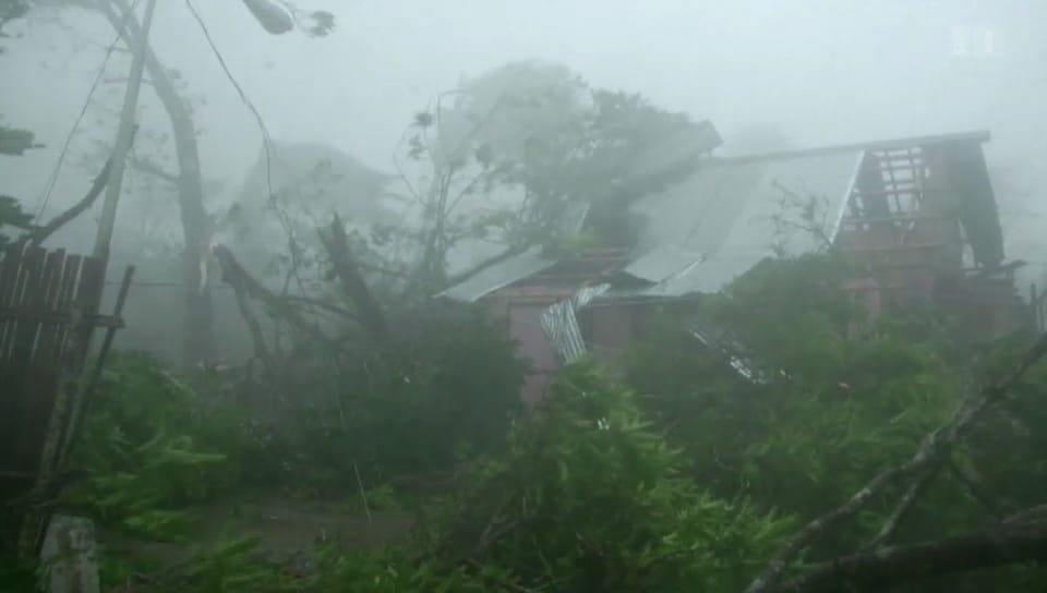 Angst vor Taifun auf den Philippinen