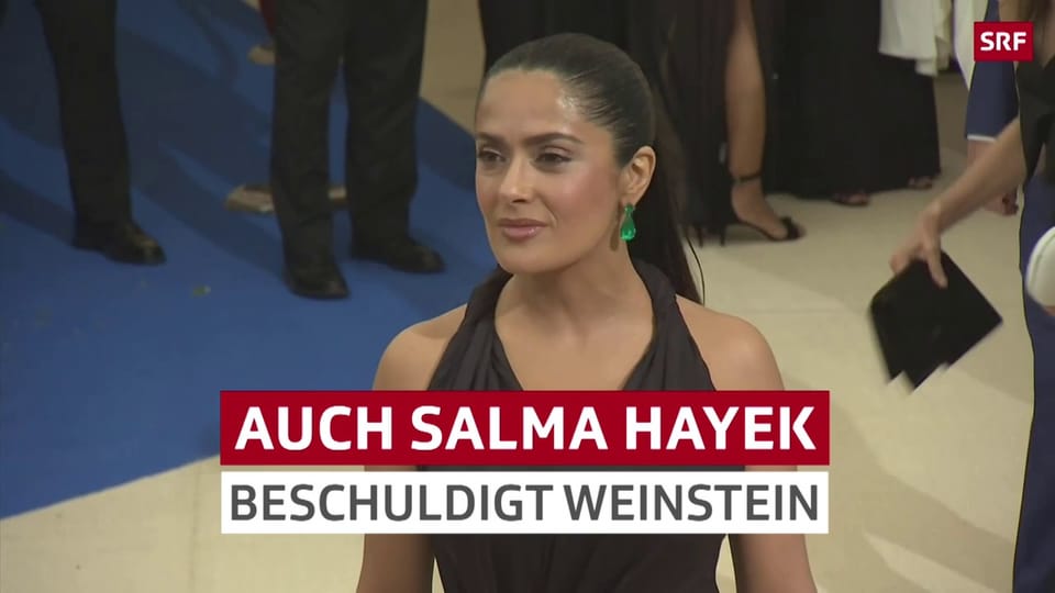 Salma Hayek beschuldigt Weinstein
